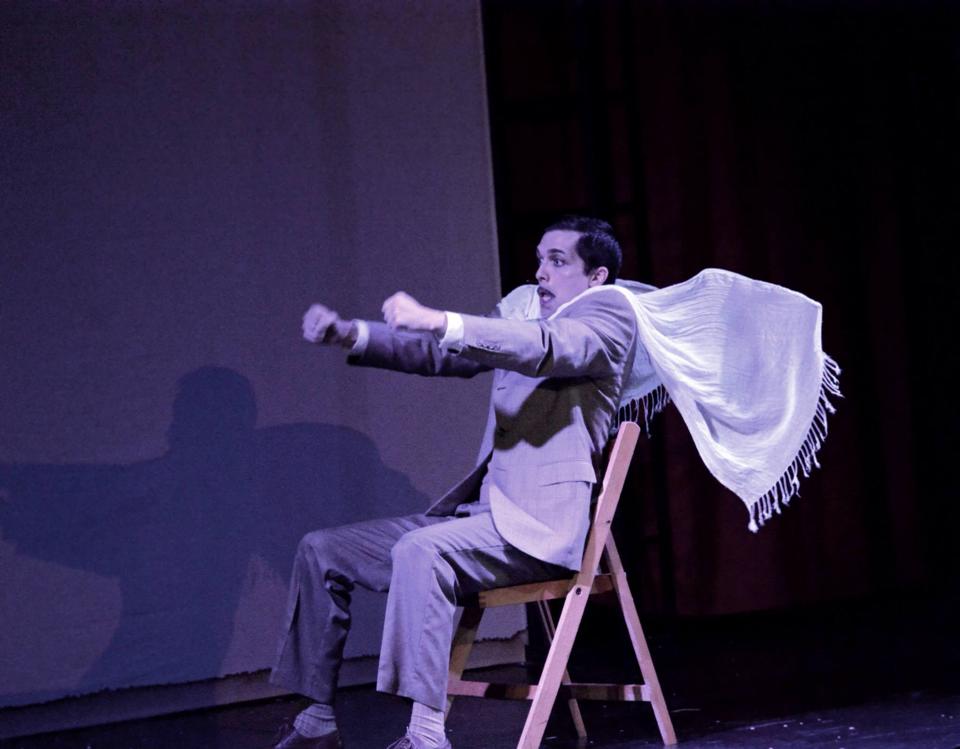 picture of Nathan L. Freeman in The 39 Steps